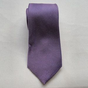 Purple Pink Checked Silk Tie Nordstrom Men’s Shop